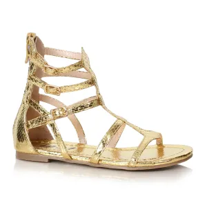 014-ATHENA Flat Gladiator Sandal (Kids)