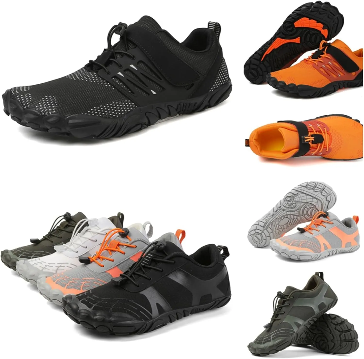 Athletic Hiking Water Shoes Mens Lightweight Quick Dry Barefoot Beach Walking Kayaking Surfing Training Shoes