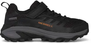 Merrell Moab Speed 2 A/C Waterproof Junior Walking Shoes - Black