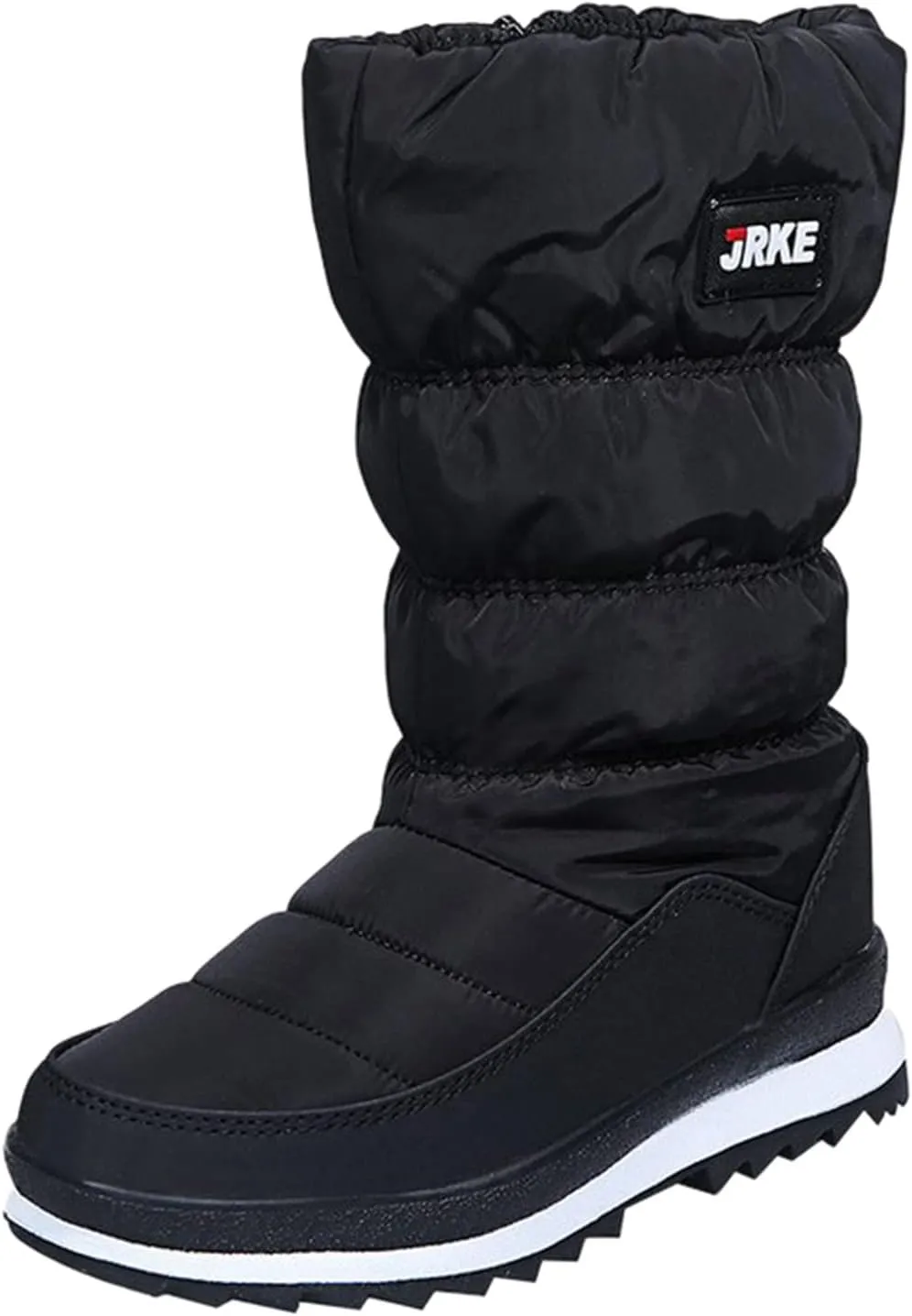 Women's Winter Boots Waterproof Fuzzy Boots Fleece Insulated Fur Boots Platform Anti-Slip Outdoor Ankle Booties Duck Boots